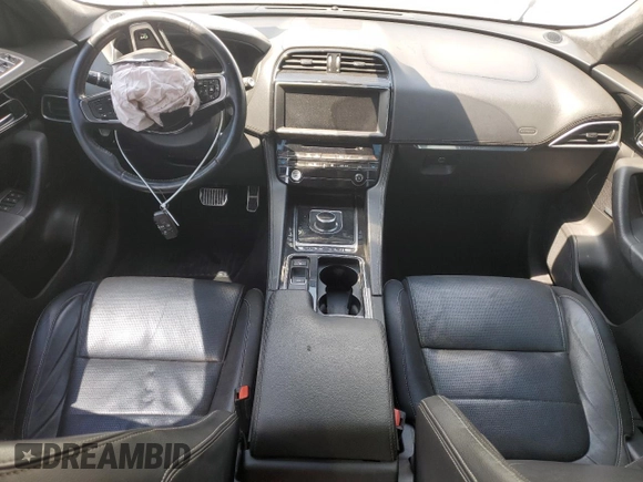 2019 Jaguar F-Pace 30t R-Sport with VIN SADCL2GX6KA396147, listed as a Copart auction lot 63683465 with 127,613 mi miles and Salvage title. Bid and sale history available at DreamBid. Image 8.