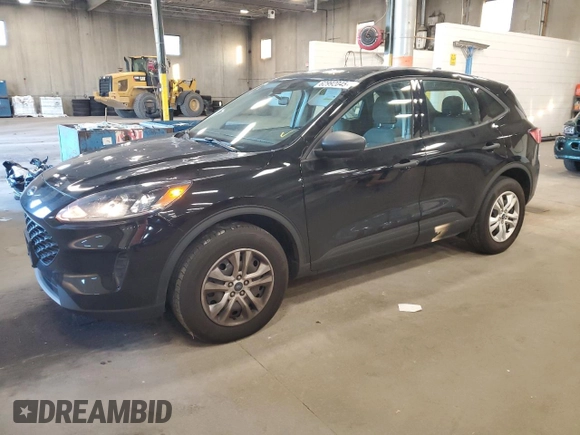 2021 Ford Escape S with VIN 1FMCU9F6XMUA14323, listed as a Copart auction lot 62992045 with 44,770 mi miles and Salvage title. Bid and sale history available at DreamBid. Image 1.