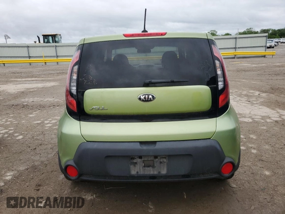 2014 Kia Soul + with VIN KNDJP3A54E7731556, listed as a Copart auction lot 54992295 with 183,008 mi miles and Clean Title. Bid and sale history available at DreamBid. Image 6.