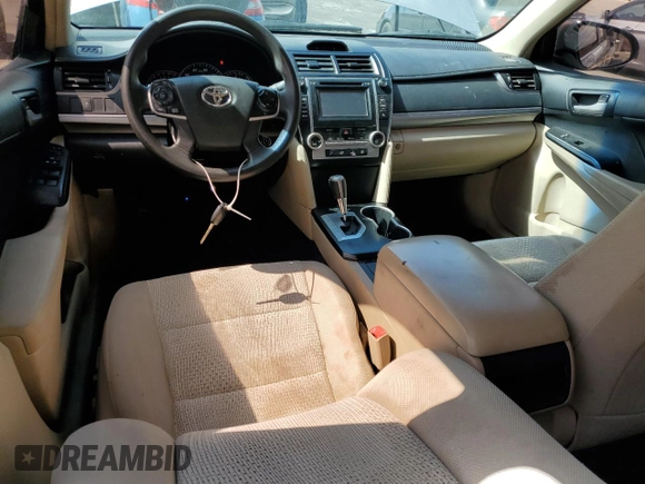 2014 Toyota Camry L with VIN 4T1BF1FK1EU443243, listed as a Copart auction lot 57177505 with 81,068 mi miles and Salvage Title. Bid and sale history available at DreamBid. Image 8.