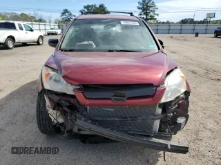 2007 Honda CR-V LX with VIN JHLRE383X7C075891, listed as a Copart auction lot 49651355 with 115,706 mi miles and Salvage Title. Bid and sale history available at carsss.com. Image 5.
