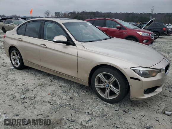 2013 BMW 3 Series 328i with VIN WBA3A5C58DF355822, listed as a Copart auction lot 45923815 with 98,109 mi miles and Salvage Title. Bid and sale history available at carsss.com. Image 4.