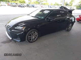 2019 Lexus IS 300 with VIN JTHBA1D26K5091299, listed as a IAAI auction lot 42348829 with 116,508 mi miles and . Bid and sale history available at DreamBid. Image 2.