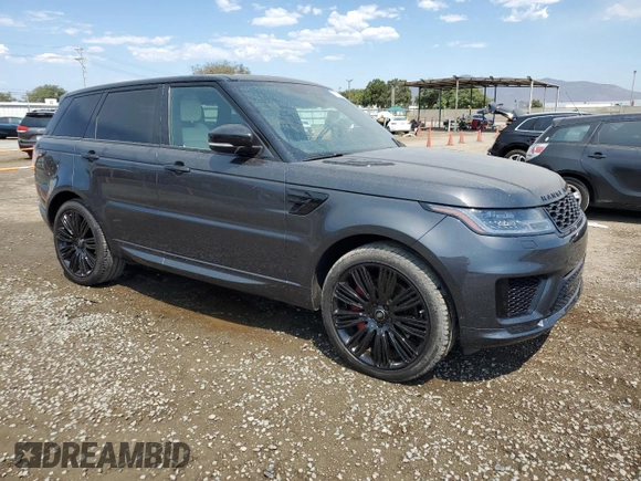 2021 Land Rover Range Rover Sport Autobiography with VIN SALWV2SE4MA771313, listed as a Copart auction lot 70331044 with 40,578 mi miles and Salvage title. Bid and sale history available at DreamBid. Image 4.