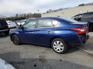 2017 Nissan Sentra SV with VIN 3N1AB7AP6HL668647, listed as a Copart auction lot 49869255 with 93,309 mi miles and Salvage Title. Bid and sale history available at DreamBid. Image 2.