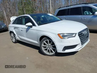 2015 Audi A3 1.8T Premium with VIN WAUACGFF9F1029982, listed as a IAAI auction lot 41904945 with 118,961 mi miles. Bid and sale history available at carsss.com. Image 1.