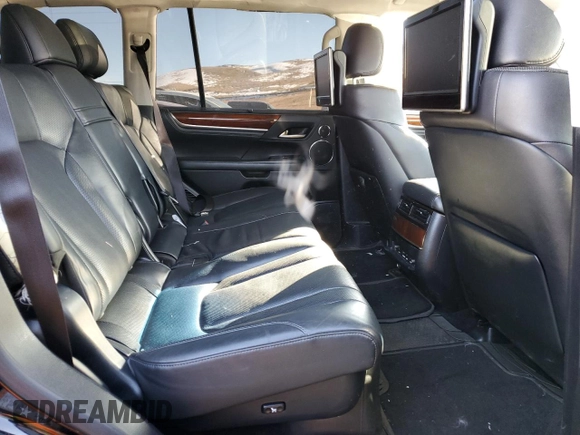 2017 Lexus LX with VIN JTJHY7AX2H4226185, listed as a Copart auction lot 45558324 with 0 mi miles. Bid and sale history available at carsss.com. Image 10.