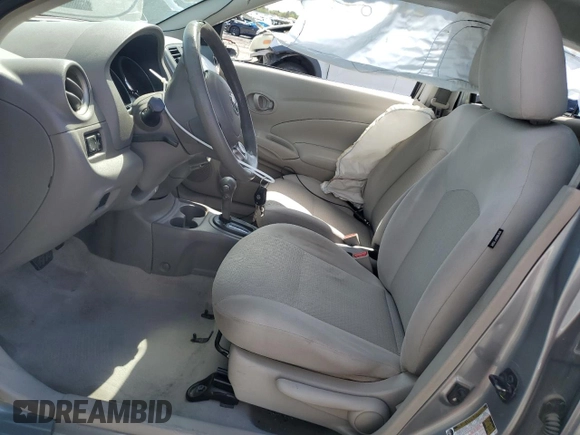 2012 Nissan Versa SV with VIN 3N1CN7AP0CL946595, listed as a Copart auction lot 59562915 with 107,228 mi miles and Salvage title. Bid and sale history available at DreamBid. Image 7.