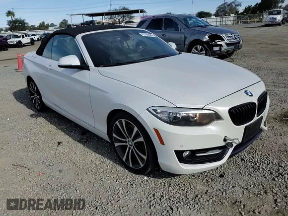 2016 BMW 2 Series 228i with VIN WBA1K9C53GV710711, listed as a Copart auction lot 47109645 with 90,058 mi miles and Salvage Title. Bid and sale history available at carsss.com. Image 11.