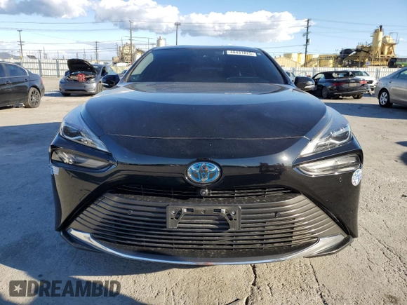 2021 Toyota Mirai XLE with VIN JTDAAAAA0MA001406, listed as a Copart auction lot 48431825 with 46,248 mi miles and Salvage Title. Bid and sale history available at carsss.com. Image 5.