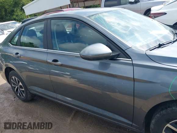 2024 Volkswagen Jetta S with VIN 3VW5M7BU6RM090197, listed as a IAAI auction lot 42724682 with 30,077 mi miles and . Bid and sale history available at DreamBid. Image 13.