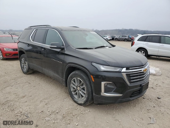 2022 Chevrolet Traverse LT Cloth with VIN 1GNEVGKW9NJ194246, listed as a Copart auction lot 86400024 with 40,711 mi miles and Salvage Title. Bid and sale history available at carsss.com. Image 4.