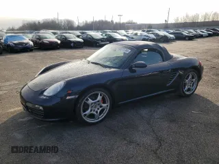 2006 Porsche Boxster S with VIN WP0CB29886U730140, listed as a Copart auction lot 85771744 with 73,188 mi miles and Clean Title. Bid and sale history available at carsss.com. Image 1.