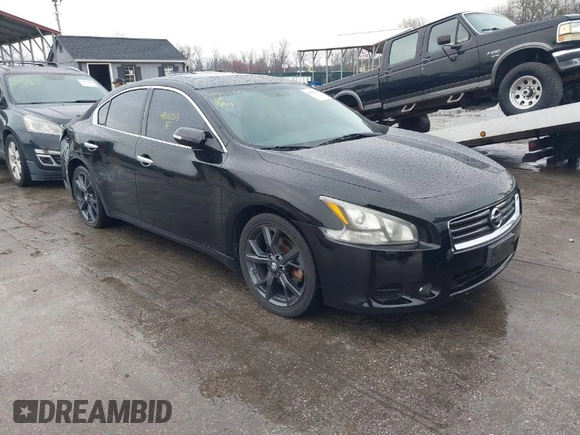 2014 Nissan Maxima SV with VIN 1N4AA5AP6EC437992, listed as a IAAI auction lot 41856233 with 69,059 mi miles and . Bid and sale history available at DreamBid. Image 1.