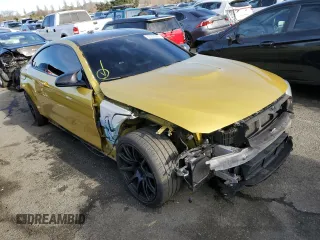 2015 BMW M4 with VIN WBS3R9C53FK329182, listed as a Copart auction lot 37257553 with 0 mi miles. Bid and sale history available at carsss.com. Image 4.