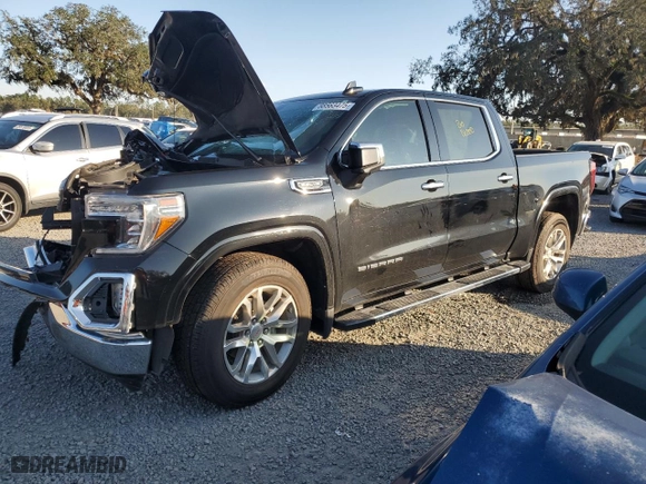 2022 GMC Sierra 1500 Limited SLT with VIN 3GTP8DED3NG125460, listed as a Copart auction lot 88563475 with 0 mi miles and Salvage Title. Bid and sale history available at carsss.com. Image 1.