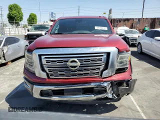 2021 Nissan Titan Pro-4X с VIN 1N6AA1ED8MN525896, выставлен на аукционе Copart как лот 58040055 с пробегом 39 043 миль миль и Списание • Salvage title. История ставок и продаж доступна на DreamBid. Изображение 6.