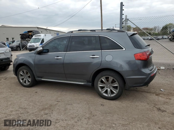 2011 Acura MDX Advance with VIN 2HNYD2H54BH550121, listed as a Copart auction lot 53940725 with 182,439 mi miles and Salvage title. Bid and sale history available at DreamBid. Image 2.