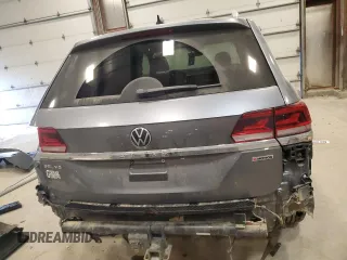 2022 Volkswagen Atlas 3.6L V6 SEL R-Line with VIN 1V2AR2CA0NC516051, listed as a Copart auction lot 88818005 with 37,471 mi miles and Salvage Title. Bid and sale history available at carsss.com. Image 6.