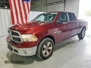 2019 Ram 1500 Big Horn z VIN 1C6RR7TT2KS714206, wystawiony jako Copart lot #58811635 z przebiegiem 94 139 mil mil oraz Czysty tytuł • Clean title. Historia ofert i sprzedaży dostępna na DreamBid. Obrazek 1.