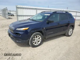 2016 Jeep Cherokee Sport with VIN 1C4PJMAB6GW265970, listed as a Copart auction lot 54427385 with 182,275 mi miles and Clean Title. Bid and sale history available at DreamBid. Image 1.