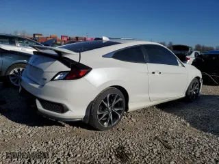 2018 Honda Civic Si Coupe with VIN 2HGFC3A58JH752413, listed as a Copart auction lot 83520914 with 108,326 mi miles and Salvage Title. Bid and sale history available at carsss.com. Image 3.
