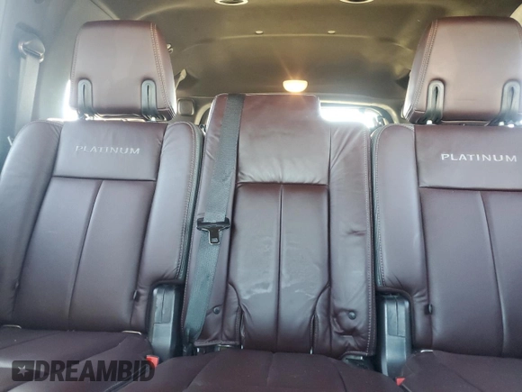 2015 Ford Expedition EL Platinum with VIN 1FMJK1MT9FEF02358, listed as a Copart auction lot 85287004 with 172,024 mi miles and Salvage Title. Bid and sale history available at carsss.com. Image 10.