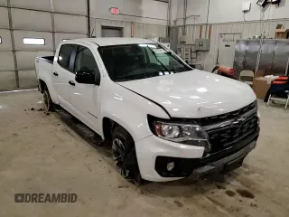 2021 Chevrolet Colorado 4WD Z71 with VIN 1GCGTDEN4M1214359, listed as a Copart auction lot 47929185 with 77,084 mi miles and Salvage title. Bid and sale history available at DreamBid. Image 11.