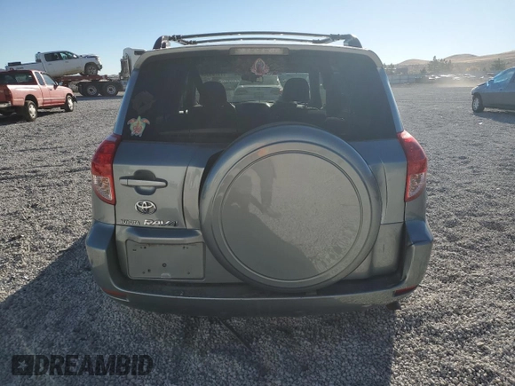 2007 Toyota RAV4 Limited with VIN JTMZK34V075008198, listed as a Copart auction lot 79705364 with 0 mi miles and Salvage Title. Bid and sale history available at carsss.com. Image 6.