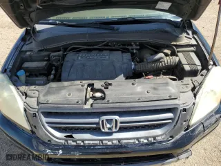 2005 Honda Pilot EX-L with NAVI with VIN 2HKYF18785H556947, listed as a Copart auction lot 48968035 with 146,847 mi miles and Salvage Title. Bid and sale history available at carsss.com. Image 12.