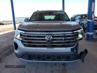 2024 Volkswagen Atlas SE with VIN 1V2DR2CA1RC593093, listed as a Copart auction lot 56397325 with 14,524 mi miles and Salvage title. Bid and sale history available at DreamBid. Image 5.