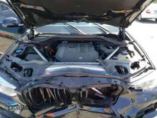 2021 BMW X4 M40i with VIN 5UX2V5C01M9F81840, listed as a Copart auction lot 56868653 with 0 mi miles. Bid and sale history available at carsss.com. Image 12.
