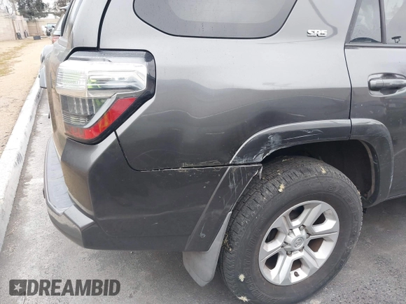 2016 Toyota 4Runner Limited with VIN JTEBU5JR8G5333532, listed as a IAAI auction lot 41786843 with 93,600 mi miles and . Bid and sale history available at DreamBid. Image 12.