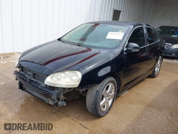 2008 Volkswagen Jetta Sedan SE with VIN 3VWRM71K18M103843, listed as a IAAI auction lot 40375543 with 279,186 mi miles. Bid and sale history available at carsss.com. Image 2.
