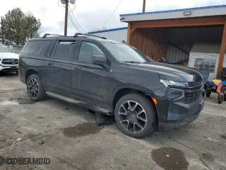2024 Chevrolet Suburban RST with VIN 1GNSKEKD0RR192732, listed as a Copart auction lot 45990975 with 50,883 mi miles and Salvage Title. Bid and sale history available at carsss.com. Image 4.