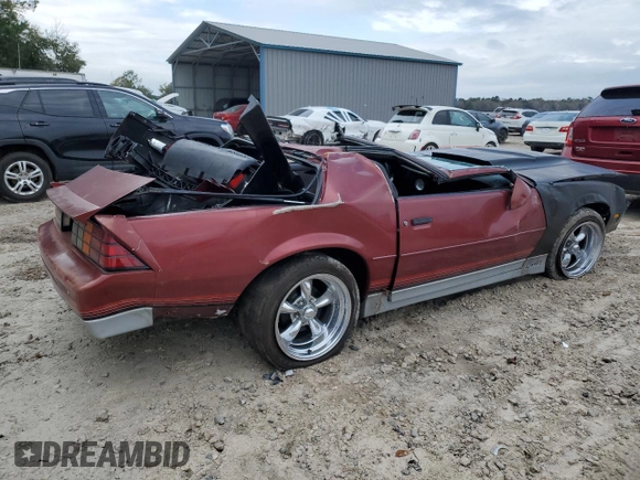 1987 Chevrolet Camaro z VIN 1G1FP21H2HN131699, wystawiony jako Copart lot #87860445 z przebiegiem 86 117 mil mil oraz Szkoda całkowita • Salvage title. Historia ofert i sprzedaży dostępna na DreamBid. Obrazek 3.
