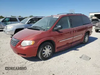 2007 Chrysler Town & Country LWB Touring with VIN 2A4GP54L27R314870, listed as a Copart auction lot 73608664 with 179,242 mi miles and Salvage Title. Bid and sale history available at carsss.com. Image 1.