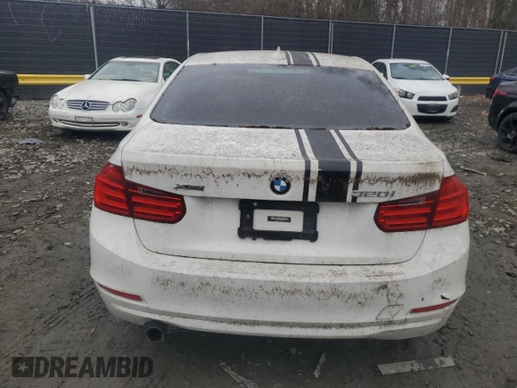 2014 BMW 3 Series 320i xDrive with VIN WBA3C3C56EF983605, listed as a Copart auction lot 42491705 with 153,283 mi miles and Non Repairable. Bid and sale history available at carsss.com. Image 6.