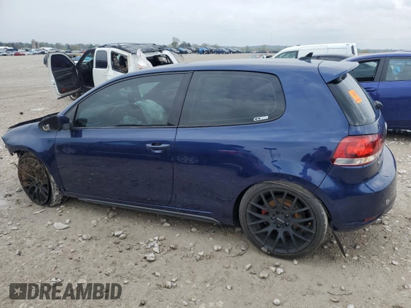 2012 Volkswagen GTI PZEV with VIN WVWED7AJ3CW101447, listed as a Copart auction lot 55298125 with Not provided miles and Clean title. Bid and sale history available at DreamBid. Image 2.