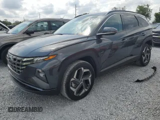2023 Hyundai Tucson Limited with VIN 5NMJECAE2PH228626, listed as a Copart auction lot 56160145 with 32,728 mi miles and Salvage title. Bid and sale history available at DreamBid. Image 1.