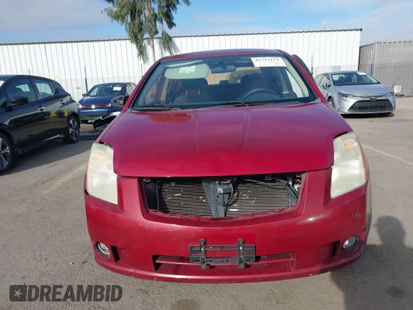 2007 Nissan Sentra 2.0 with VIN 3N1AB61E57L687133, listed as a IAAI auction lot 41713134 with 137,679 mi miles and . Bid and sale history available at DreamBid. Image 13.