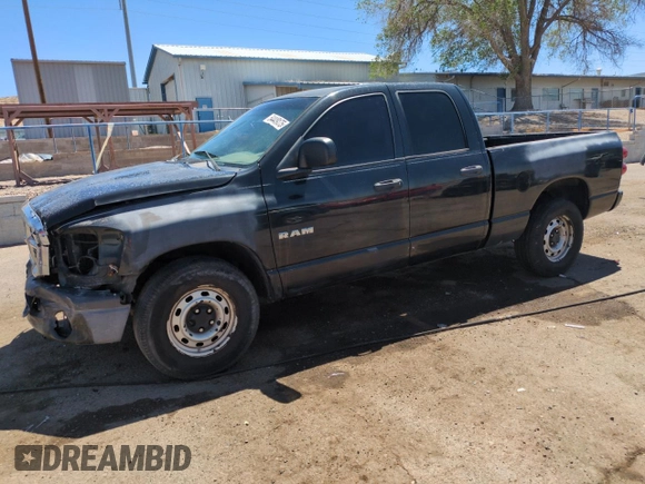 2008 Dodge 1500 SLT with VIN 1D7HA18N68S589387, listed as a Copart auction lot 54449175 with 192,760 mi miles and Salvage title. Bid and sale history available at DreamBid. Image 1.