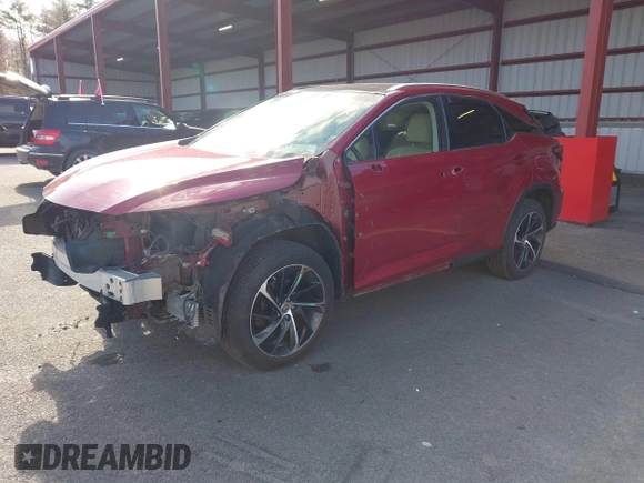 2017 Lexus RX with VIN 2T2BZMCA4HC100934, listed as a IAAI auction lot 41988990 with 78,836 mi miles. Bid and sale history available at carsss.com. Image 18.