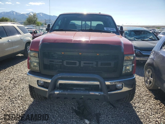 2008 Ford F-350 XL with VIN 1FTWW31R48ED35719, listed as a Copart auction lot 56418465 with 148,666 mi miles and Salvage title. Bid and sale history available at DreamBid. Image 5.