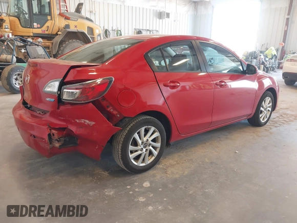 2013 Mazda 3 i Touring with VIN JM1BL1V71D1806487, listed as a IAAI auction lot 42097519 with 110,872 mi miles and . Bid and sale history available at DreamBid. Image 4.