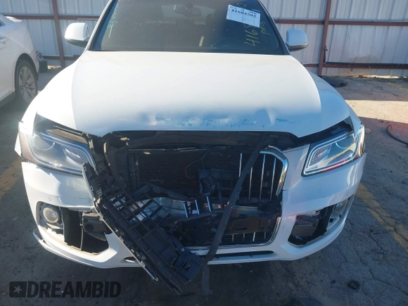 2014 Audi Q5 Premium Plus with VIN WA1LFAFP6EA016835, listed as a IAAI auction lot 41684502 with 149,000 mi miles. Bid and sale history available at carsss.com. Image 6.