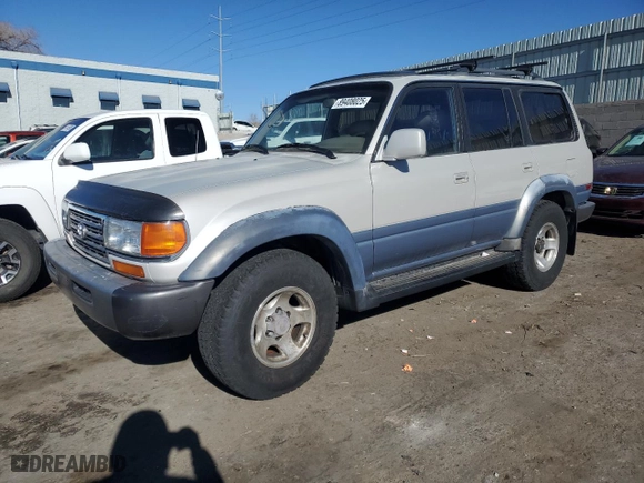 1996 Toyota Land Cruiser with VIN JT3HJ85J8T0150124, listed as a Copart auction lot 89408025 with 0 mi miles and Clean Title. Bid and sale history available at carsss.com. Image 1.