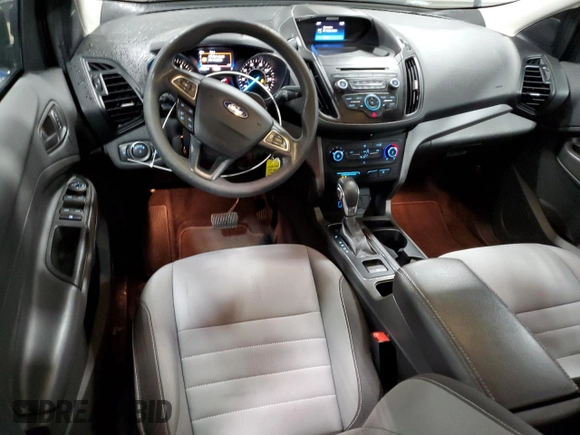 2017 Ford Escape S with VIN 1FMCU0F75HUC10955, listed as a Copart auction lot 48256975 with 70,458 mi miles and Salvage Title. Bid and sale history available at carsss.com. Image 8.