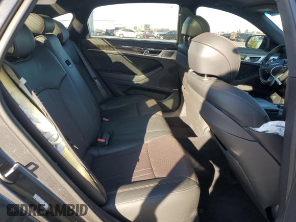 2018 Genesis G80 3.3T Sport with VIN KMHGN4JB5JU243638, listed as a Copart auction lot 75914214 with 67,778 mi miles and Salvage Title. Bid and sale history available at carsss.com. Image 11.