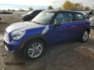2013 MINI Paceman z VIN WMWSS1C58DWN93901, wystawiony jako Copart lot #77044034 z przebiegiem 189 375 mil mil oraz Czysty tytuł • Clean title. Historia ofert i sprzedaży dostępna na DreamBid. Obrazek 1.